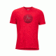 Marmot Mens Transporter Tee Short Sleeve, Tomato Heather, XXL, 54880-6925-XXL