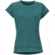 Marmot Morgan Short Sleeve T-Shirt - Womens, Deep Teal Heather, Extra Small, 47650-4665-XS