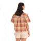 Marmot Muir Camp Novelty Short Sleeve - Womens, Sunburn Charlie Plaid, Small, M15348-23324-S