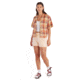 Marmot Muir Camp Novelty Short Sleeve - Womens, Sunburn Charlie Plaid, Small, M15348-23324-S