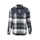 Marmot Needle Peak Mid Wt Flannel LS - Mens, Black/Dark Steel, Medium, 42630-1121-M