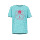 Marmot Nico Tee - Girls, Tahiti Blue Heather, Extra Large, 42830-1902-XL