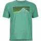 Marmot Norse Tee Short Sleeve - Men's -Green Heather-Small