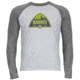 Owens Long Sleeve Shirt - Mens-Silver/Cinder-X-Large