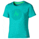 Marmot Post Time Short Sleeve Tee - Girl's -Small-Gem Green Heather