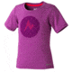 Post Time Short Sleeve Tee - Girls -Medium-Beet Purple Heather