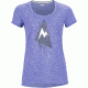 Marmot Post Time Short Sleeve Tee - Women's -Electric Iris-X-Large