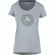 Post Time Short Sleeve Tee - Womens -Steel Heather-X-Small
