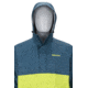 Marmot PreCip Anorak - Men's, Denim/Macaw Green, Large, 43860-3616-L