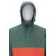 Marmot PreCip Anorak - Men's, Mallard Green/Mars Orange, 2XL, 43860-4899-XXL