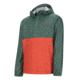 Marmot PreCip Anorak - Men's, Mallard Green/Mars Orange, 2XL, 43860-4899-XXL