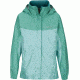 Marmot Precip Jacket - Girl's-Celtic/Turf Green-Small