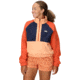 Marmot Retro Rocklin 1/2 Zip - Women's, Fresh Apricot/Arctic Navy/Gnger Blossom, XL, M14615-24405XL