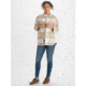 Marmot Ridgefield Heavyweight Flannel Overshirt - Womens, Papyrus, Small, M13282-7395-S