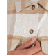 Marmot Ridgefield Heavyweight Flannel Overshirt - Womens, Papyrus, Small, M13282-7395-S