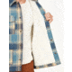 Marmot Ridgefield Sherpa Flannel Shirt Jacket - Mens, Moon River, Medium, M14654-1904-M