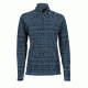 Marmot Rocklin 1/2 Zip Fleece Jacket - Womens, Steel Onyx Sunfall, L 88990-8977-L