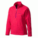 Rocklin 1/2 Zip - Girls-Pink Rock-Medium