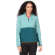 Marmot Rocklin 1/2 Zip - Womens, Blue Agave/Dark Jungle, Extra Large, M12403-22487-XL