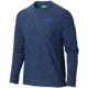 Marmot Saxon Long Sleeve Tee - Men's-Navy Blue Heather-Medium