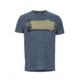 Marmot Verge Tee Short Sleeve - Mens, Navy Heather, Large, 49370-8550-L