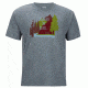 Marmot Waterfront Short Sleeve Tee - Men's -Ash Heather-Small