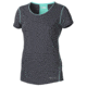 Marmot Womens Essential Short Sleeve Tee,Dark Steel/Ice Green,Large MAR0947-DS-IG-LG
