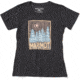 Marmot Woodblock Short Sleeve T-Shirt - Womens, Charcoal Heather, Medium, 46470-1204-M