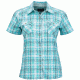 Marmot Zoey Short Sleeve Shirt - Women's-Aqua Blue-Small