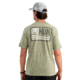 Marolina DBA HUK Huk Born Wave Short Sleeve Shirt Seagrass M, H1000605-383-M