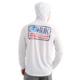 Marolina DBA HUK Huk Drift Long Sleeve Hoodie White S, H1200726-100-S