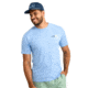Marolina DBA HUK Huk Fish Flag Short Sleeve Shirt Marolina Blue XL, H1000542-420-XL