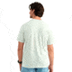 Marolina DBA HUK Huk Script Short Sleeve Tee Pale Algae Heather L, H1000587-392-L