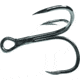 Maruto TREBLE 2-8 Grabber Hook, Semi Razor Point, 10X, Treble, Black Nickel, Size 2, 8 Per Pack, Treble 2-8