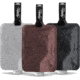 Matador FlatPak Toiletry Bottle, 3 Pack, Charcoal/Garnet/Arctic White, MATFPB3001MLT2