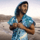 Matador Packable Towel Poncho, Tie-Dye, MVPO01S22