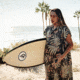 Matador Volcom Packable Towel Poncho, Marble Floral, One Size, MVPO01MF