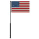Mate Series Flag Pole - 36in w/USA Flag, FP36USA