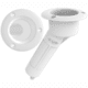 Mate Series Plastic 30 Rod &amp; Cup Holder - Drain - Round Top - White 77189