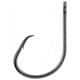 Matzuo Circle Hook,Straight Eye,Black Chrome,Size 6/0 008278