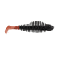 Matzuo Gaikotsu 2.5in Ribbed Swimmer 8pk, Fire Tail Rootbeer, MTZGK2.5FTRBR