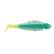 Matzuo Gaikotsu 2.5in Ribbed Swimmer 8pk, Green Chart Glitter, MTZGK2.5GCHAR