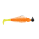 Matzuo Gaikotsu Pre-Rigged Swimmer 2.5in 3pk, 1/8th oz Orange Chart Tail, GK2.5ORNG.CHRT3PK