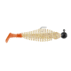Matzuo Gaikotsu Pre-Rigged Swimmer 3.5in 3pk, 1/8th oz Fire Tail Gold, GK3.5FTGOLD3PK