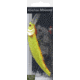 Matzuo Kinchou Minnow Pike/Muskie Series Bait,7.5in,Lemon Steel 114608