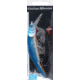 Matzuo Kinchou Minnow Saltwater Series Bait,7.5in,Chrome Blue Orange Belly 114360
