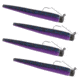 Matzuo Weedless Ned Rig 1/8oz PurpleHaze 4pk, MZMFW18-PH