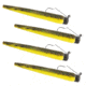 Matzuo Weedless Ned Rig 1/8oz YellowJacket 4pk, MZMFW18-YJ