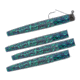 Matzuo Weedless Ned Rig, Black/Blue, 1/8oz, 4 Pack, MZMFW18-BB