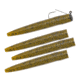 Matzuo Weedless Ned Rig, Green Pumpkin, 1/16oz, 4 Pack, MZMFW116-GP